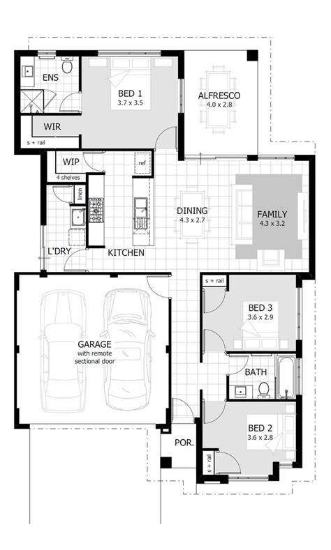 home designs perth wa single storey floor plans  single storey house plans house