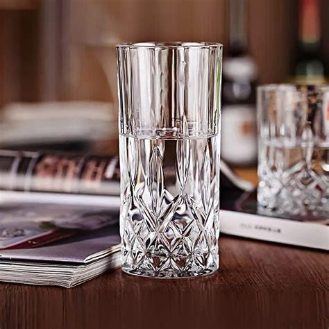 Buy Crystal Highball Glasses Glass Drinking Glasses [set Of 6] For