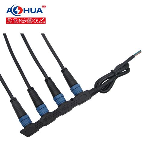 china  led light module wire waterproof connectoroutdoor cable splitter led connector