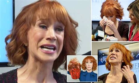 kathy griffin claims trump family ruined  life daily mail