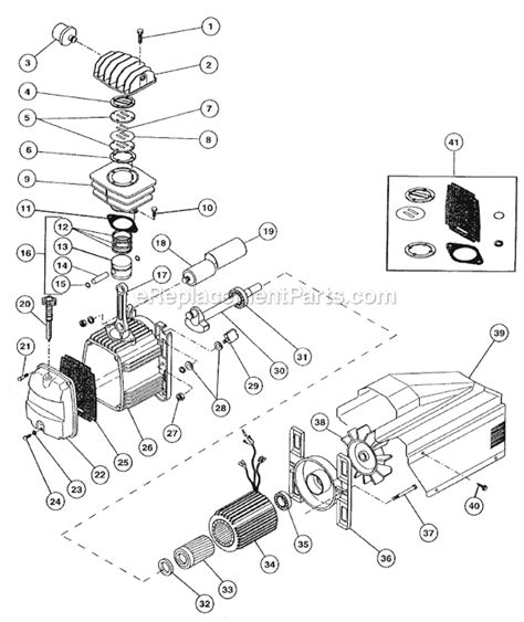 rolair fc parts list  diagram ereplacementpartscom