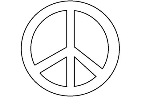 peace sign printable   peace sign printable png