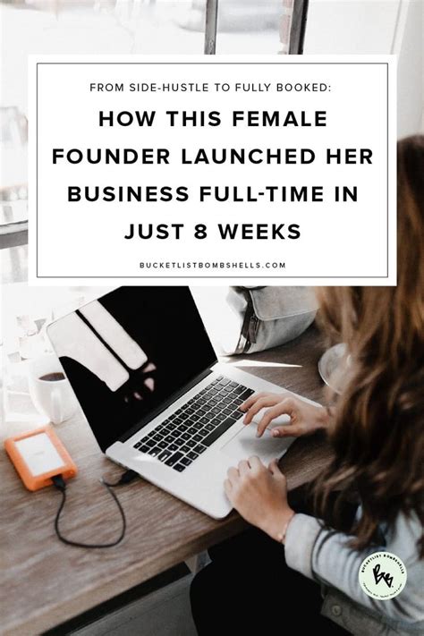 from side hustle to fully booked how this female founder launched her