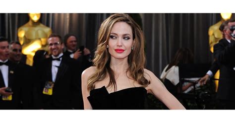 Angelina Jolie S Sexiest Black Dresses Video Popsugar