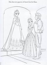 Frozen Coloring Pages Elsa Coronation Fanpop Template sketch template