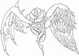 Coloring Cross Pages Wings Getcolorings sketch template