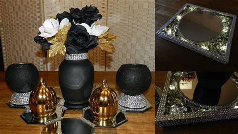 giveway closed dollar tree glam bling centerpiece diy