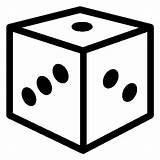 Dice Icon Gaming Coloring Pages Ios Iconset Icons Icons8 Cube Template Library  sketch template