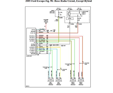 ford escape wiring diagram diagram