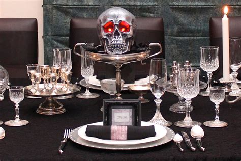 gothic dinner party chic party ideas