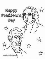 Coloring Pages President Kids Getcolorings Presidents sketch template