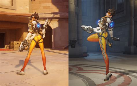 Blizzard Replaces Tracer S Butt Pose In Overwatch With A Better Butt