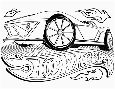 hot wheels pose coloring pages  kids fwc printable hot wheels