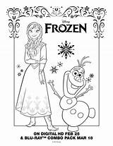 Disney Coloring Pages Birthday Getcolorings Frozen sketch template