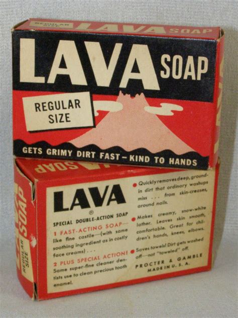 unused vintage bars lava soap  boxes circa   advertising vintage bar soap