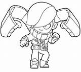 Edgar Brawl Stars Coloring Pages Print 2021 sketch template