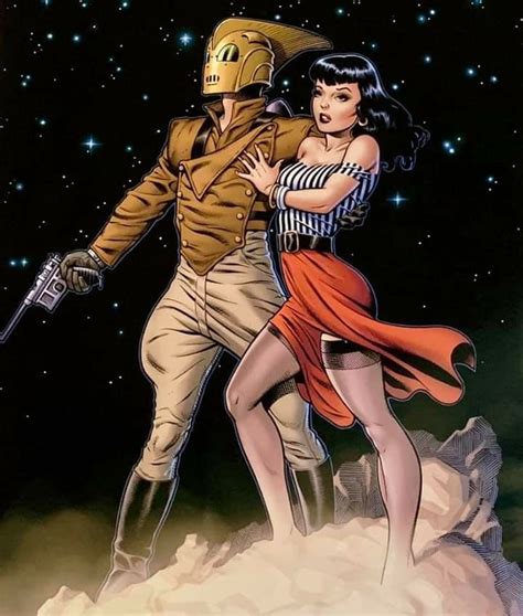 Pin By John Farnum On The Rocketeer Dave Stevens With