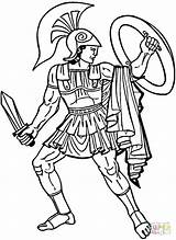 Zeus Coloring Pages Getcolorings Statue sketch template