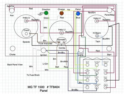 mg tf wiring diagram wiring diagram