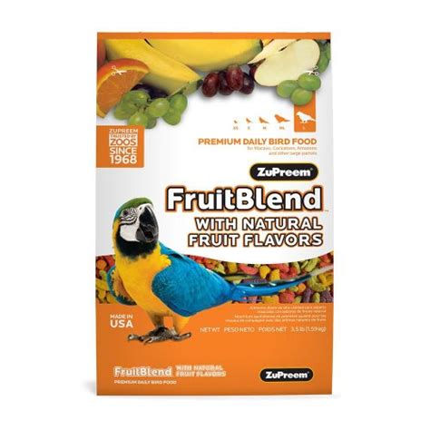 zupreem fruit blend diet  large birds  pound