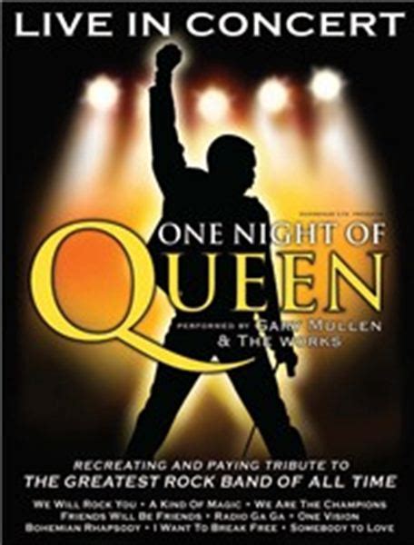 one night of queen performed by gary mullen and the works playhouse