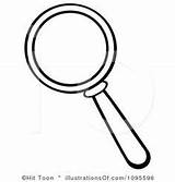 Magnifying Glass Template Clipart Spy Kids Templates Royalty Illustration Printable Activities Outline Science Quilt Projects School Detective Cake Toon Hit sketch template