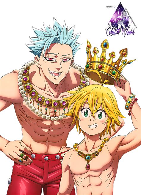 Ban Y Meliodas Nanatsu No Taizai Render By Celestialwizzard On