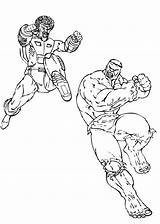 Hulk Coloring Pages Fight Leader Color Tremors Print Super America Hellokids Heroes Captain Coloriage Incredible Template sketch template