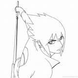 Sasuke Uchiha Xcolorings Naruto Fighting sketch template