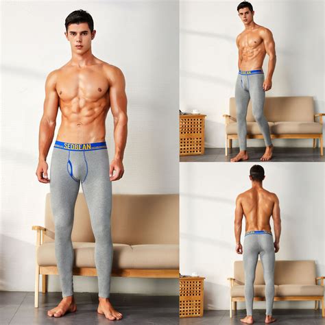 2020 mens long underwear cotton thermal clothing compression underwear