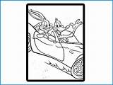 Tunes Looney Coloring Pages sketch template