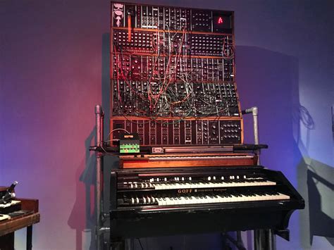 keith emerson s moog synthesizer at the metropolitan of art museum