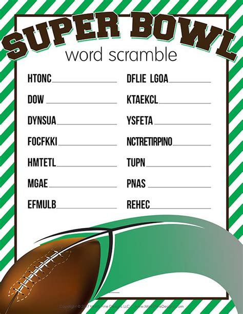 super bowl game poster   football   side  words  green