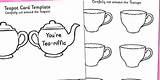 Mother Tea Mothers Teapot Card Riffic Craft Re Crafts Template Kids Cards Twinkl Visit Make sketch template
