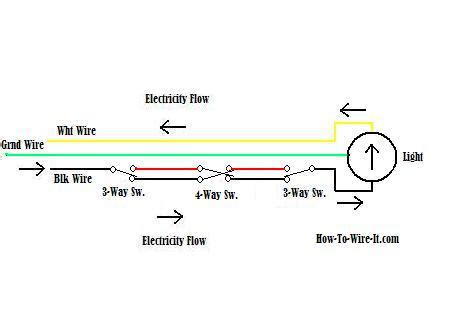 switch diagram multiple lights electrical wiring work