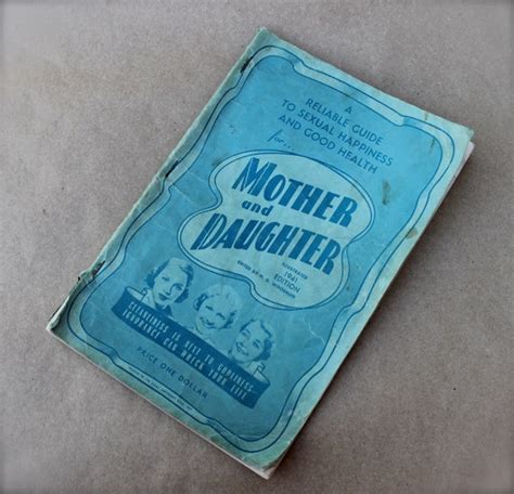 items similar to 1940s sex education pamphlet mothers daughters retro