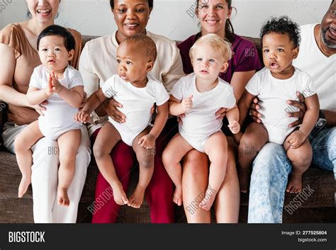 diverse babies  image photo  trial bigstock