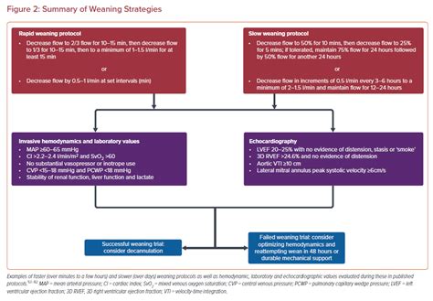 summary  weaning strategies radcliffe vascular