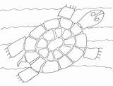Coloring Inchworm Turtle Swimming Cabin Log Fun Pages Getcolorings Homepage Just Color Appliques Getdrawings Wee Folk sketch template