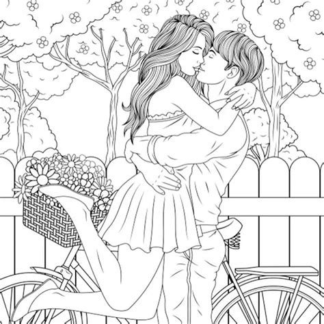 couple coloring pages