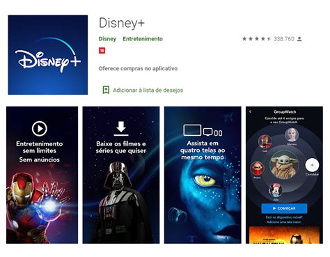 pagina  app disney na google play store  atualizada guia disney brasil