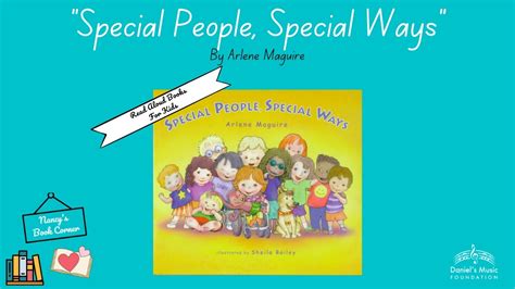 special people special ways  arlene maguire read aloud books
