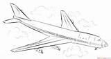 Airplane Draw Drawing Supercoloring Flygplan Step Man Hur Ett Ritar Tutorial Plane Kids Tutorials Line Paper Coloring Pages Off Beginners sketch template