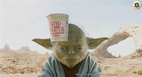 Yoda Stars In Japanese Cup Noodles Commercial — Geektyrant