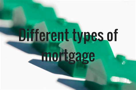 Finding Your Way Through The Different Types Of Mortgage Boo Roo And