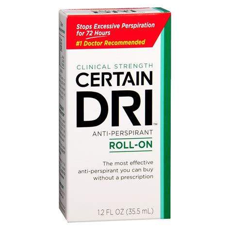 dri perscription strength roll  antiperspirant walgreens