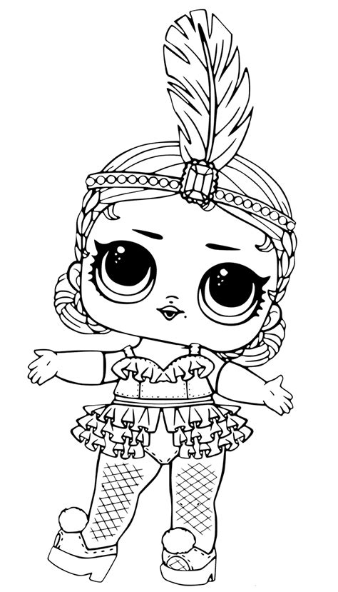 lol doll coloring pages printable home family style