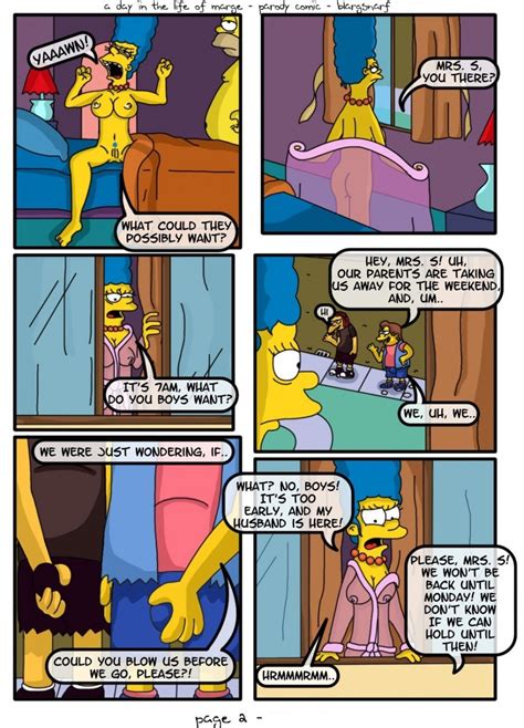 the simpsons naked porn comics