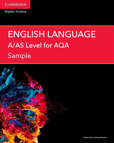 level english language  aqa sample preview  cupukschools issuu