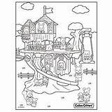 Calico Critters Sylvanian Families Calicocritters Coloriages Colouring 출처 sketch template